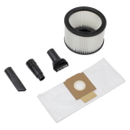 15L BuilderVac® M Class Vacuum Cleaner Wet & Dry with Stainless Steel Drum 1000W/110V PC150BV110V