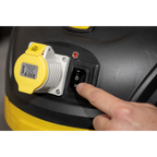 15L BuilderVac® M Class Vacuum Cleaner Wet & Dry with Stainless Steel Drum 1000W/110V PC150BV110V