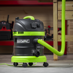 15L BuilderVac® M Class Vacuum Cleaner Wet & Dry with Stainless Steel Drum 1400W/230V PC150BV
