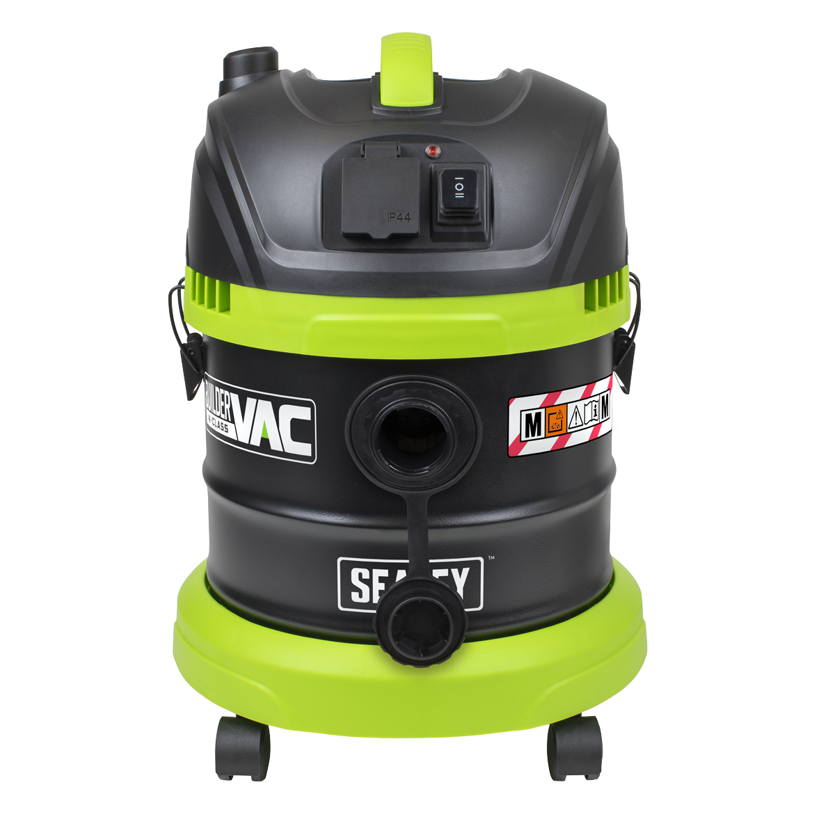 15L BuilderVac® M Class Vacuum Cleaner Wet & Dry with Stainless Steel Drum 1400W/230V PC150BV