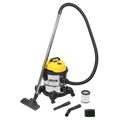 20L Vacuum Cleaner Wet & Dry Stainless Drum 1200W/110V PC200SD110V