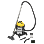 20L Vacuum Cleaner Wet & Dry Stainless Drum 1200W/110V PC200SD110V