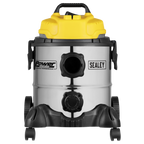 20L Vacuum Cleaner Wet & Dry Stainless Drum 1200W/110V PC200SD110V