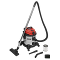 20L Industrial Vacuum Cleaner Wet & Dry with Stainless Drum & Auto Start 1400W/230V PC200SDAUTO