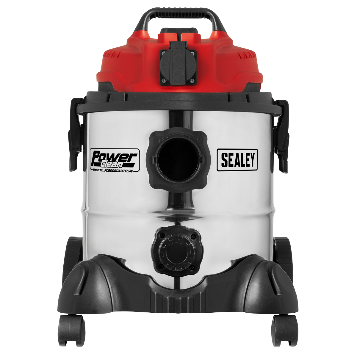 20L Industrial Vacuum Cleaner Wet & Dry with Stainless Steel Drum & Auto Start 1400W/230V PC200SDAUTO