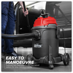 20L Vacuum Cleaner Wet & Dry 1250W/230V PC200