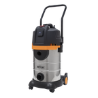 30L Industrial Cyclone Vacuum Cleaner Wet & Dry 1200W/230V PC300BL