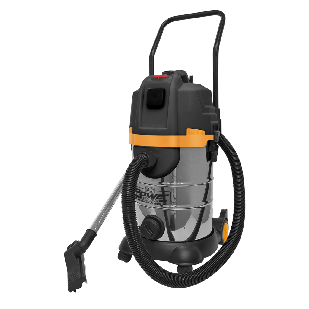 30L Industrial Cyclone Vacuum Cleaner Wet & Dry 1200W/230V PC300BL