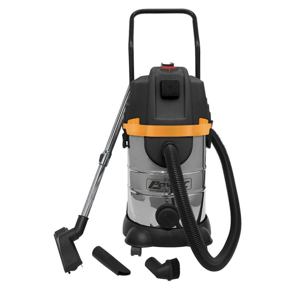 30L Industrial Cyclone Vacuum Cleaner Wet & Dry 1200W/230V PC300BL