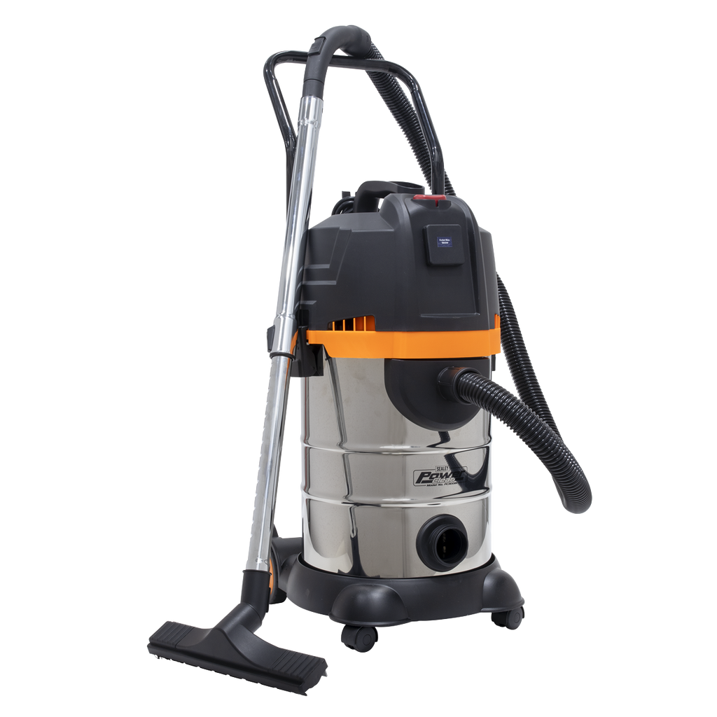 30L Industrial Cyclone Vacuum Cleaner Wet & Dry 1200W/230V PC300BL