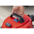30L Industrial Vacuum Cleaner Wet & Dry with Stainless Steel Drum & Auto-Start 1400W/230V PC300SDAUTO