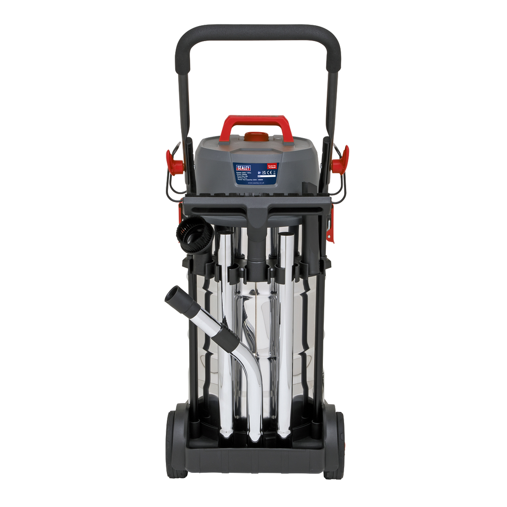 38L M Class Dust-Free Vacuum Cleaner Wet & Dry Stainless Steel Drum 1500W/230V PC380M