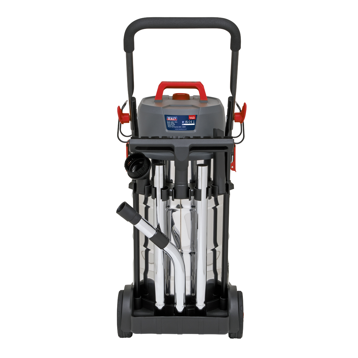 38L M Class Dust-Free Vacuum Cleaner Wet & Dry Stainless Steel Drum 1500W/230V PC380M