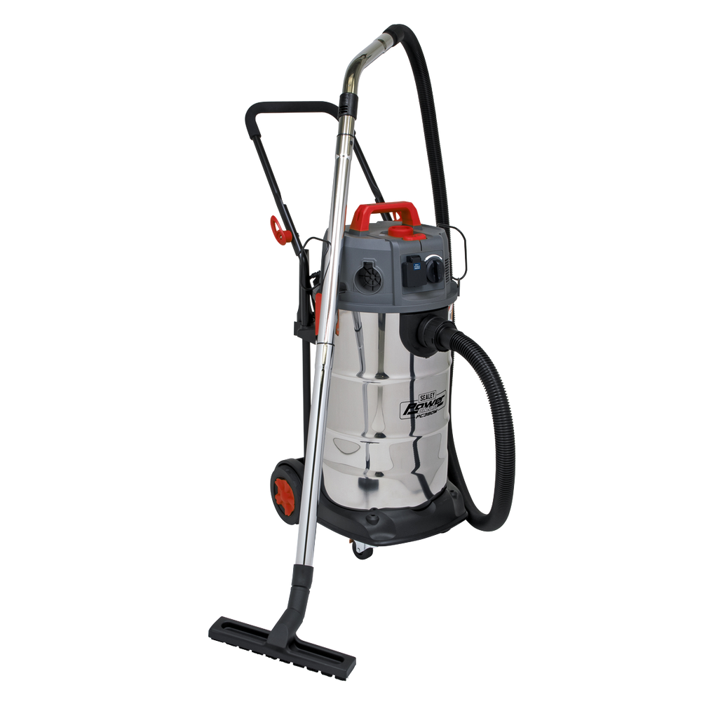 38L M Class Dust-Free Vacuum Cleaner Wet & Dry Stainless Steel Drum 1500W/230V PC380M