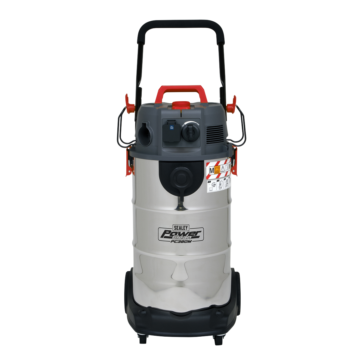 38L M Class Dust-Free Vacuum Cleaner Wet & Dry Stainless Steel Drum 1500W/230V PC380M