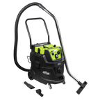 40L M Class Dust-Free Industrial Wet & Dry Vacuum Cleaner with Autostart for Air/Electric Power Tools 1600W/230V PC400MA