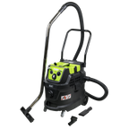 40L M Class Dust-Free Industrial Wet & Dry Vacuum Cleaner with Autostart for Air/Electric Power Tools 1600W/230V PC400MA