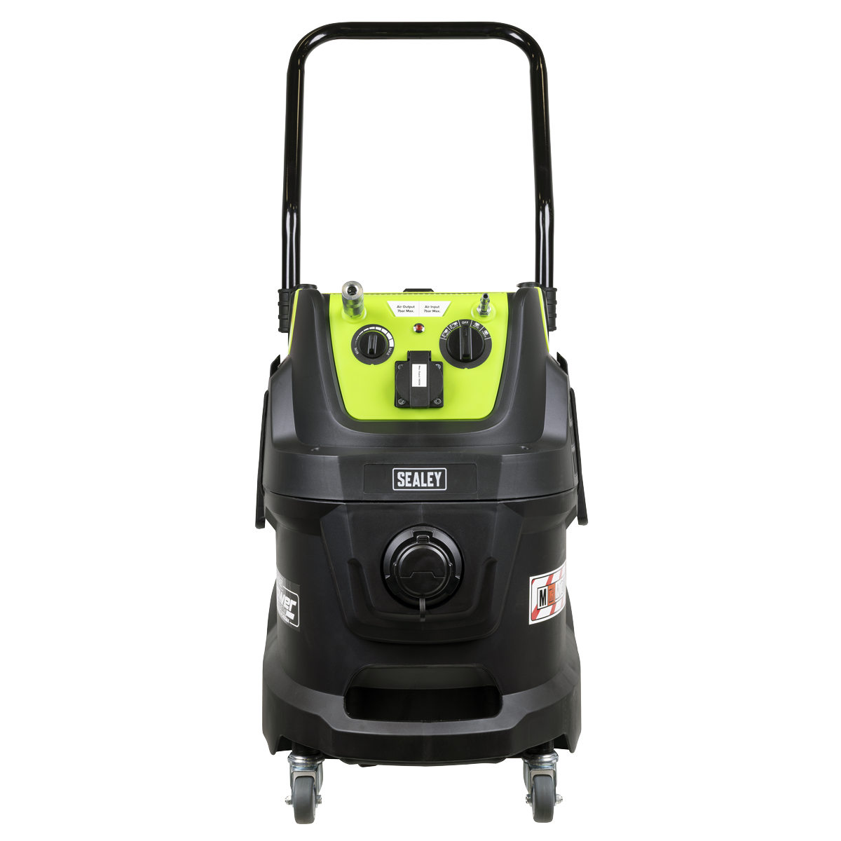 40L M Class Dust-Free Industrial Wet & Dry Vacuum Cleaner with Autostart for Air/Electric Power Tools 1600W/230V PC400MA