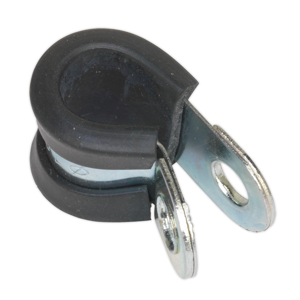 Rubber Lined P-Clip 10mm - Pack of 25 PCJ10