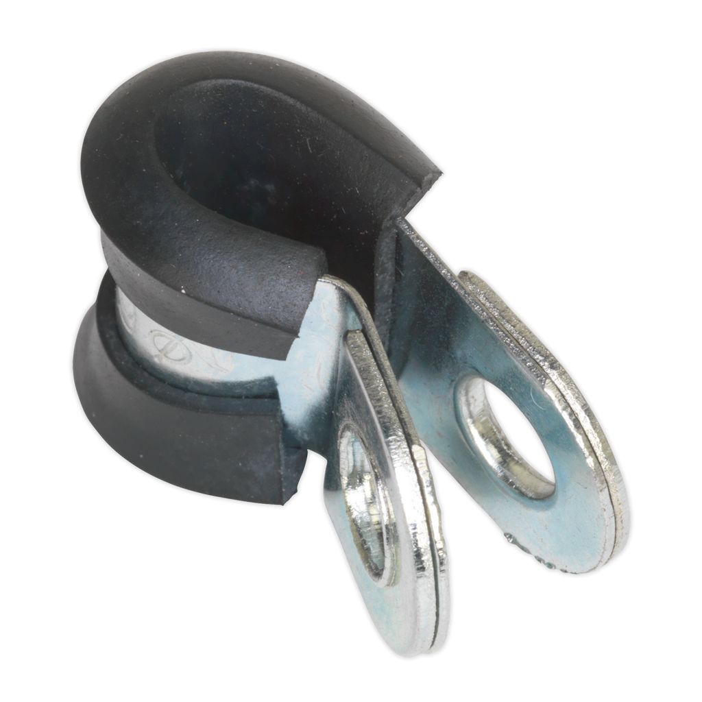 Rubber Lined P-Clip 6mm - Pack of 25 PCJ6