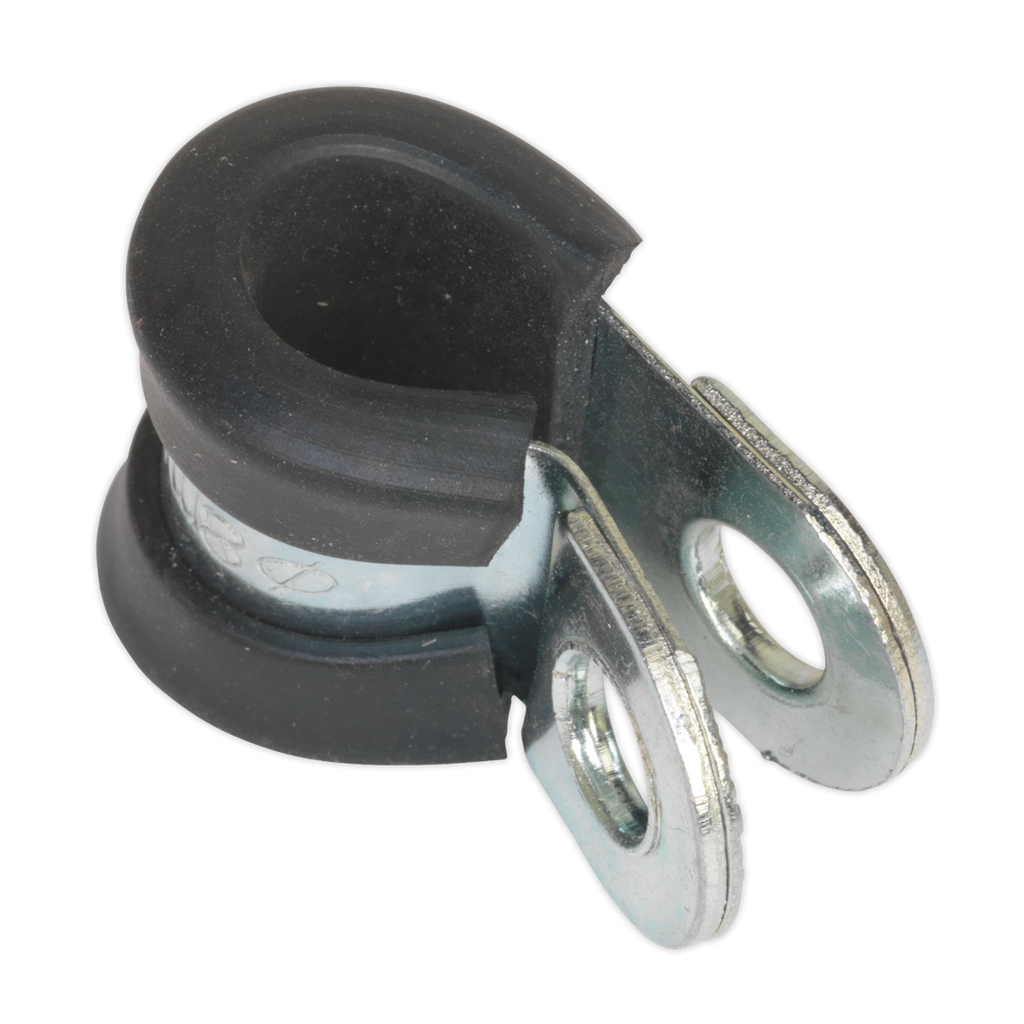 Rubber Lined P-Clip 8mm - Pack of 25 PCJ8