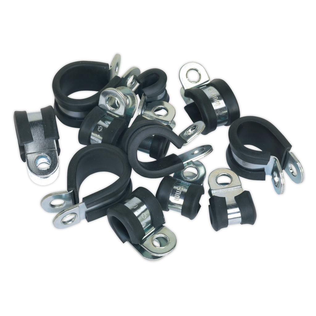 P-Clip Rubber Lined Assortment 60pc PCJASS