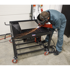 Adjustable Height Plasma Cutting Table/Workbench with Castor Wheels PCT2