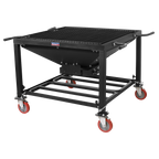 Adjustable Height Plasma Cutting Table/Workbench with Castor Wheels PCT2