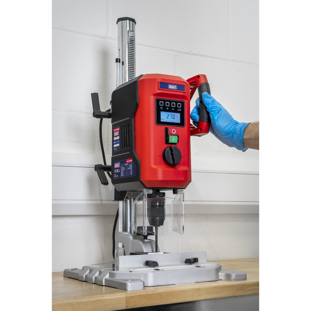 Bench Mounting Pillar Drill with Digital Display & Laser Guide 720W PDM10B