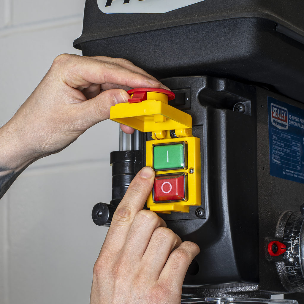 Bench Mounting Pillar Drill 16-Speed 370W 230V PDM155B