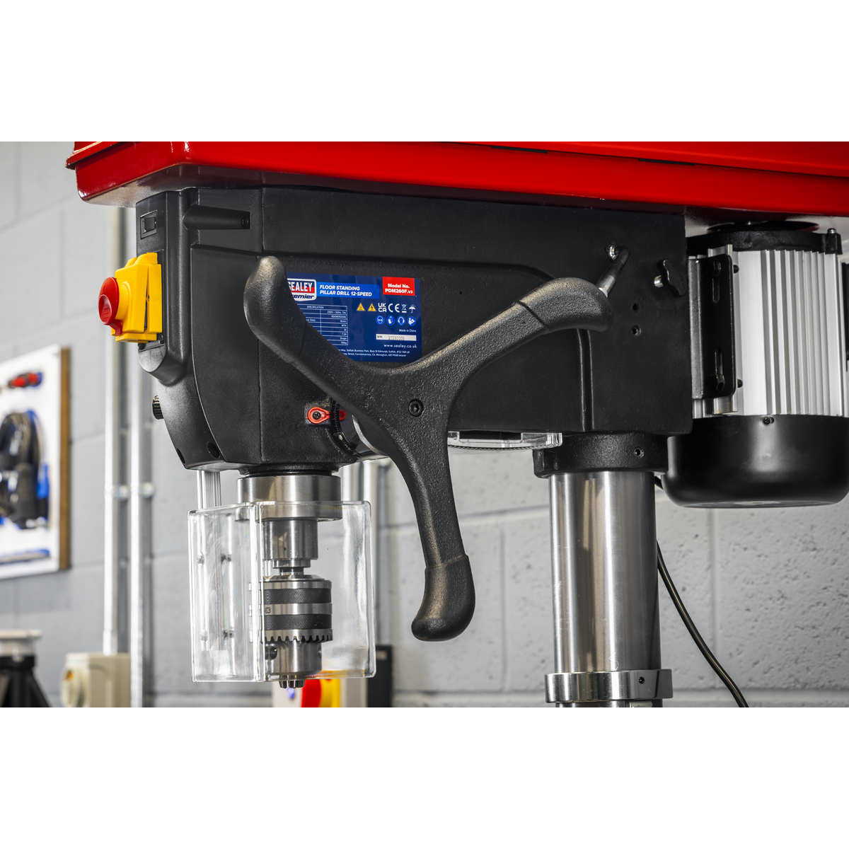 Floor Standing Pillar Drill 12-Speed 1100W/230V PDM260F