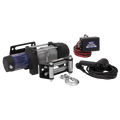 Geared Winch with Brake 450kg Line Pull 12V PH12545