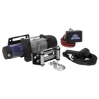 Geared Winch with Brake 450kg Line Pull 12V PH12545