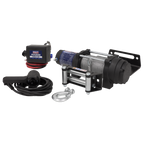 Geared Winch with Brake 450kg Line Pull 12V PH12545