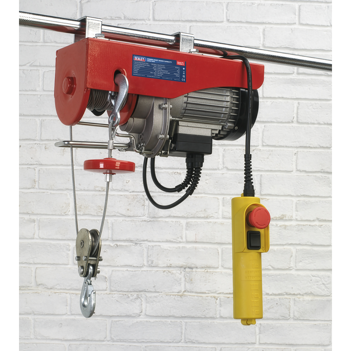 Power Hoist 400kg Capacity 230V/1ph PH400