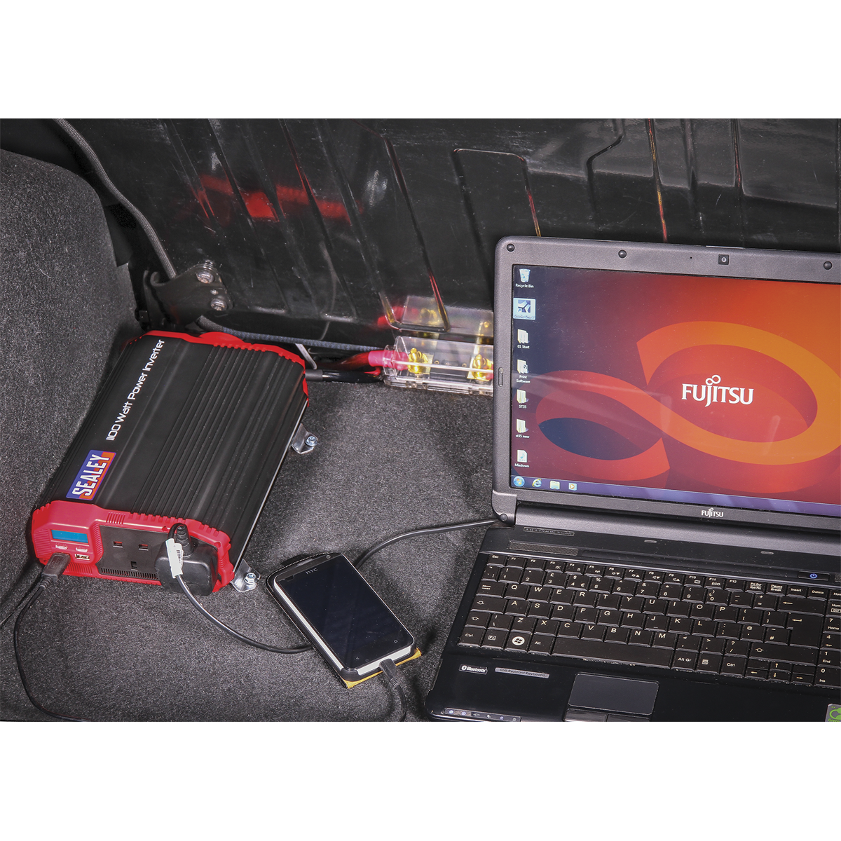 Modified Sine Wave Power Inverter 1100W 12V PI1100