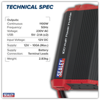Modified Sine Wave Power Inverter 1100W 12V PI1100