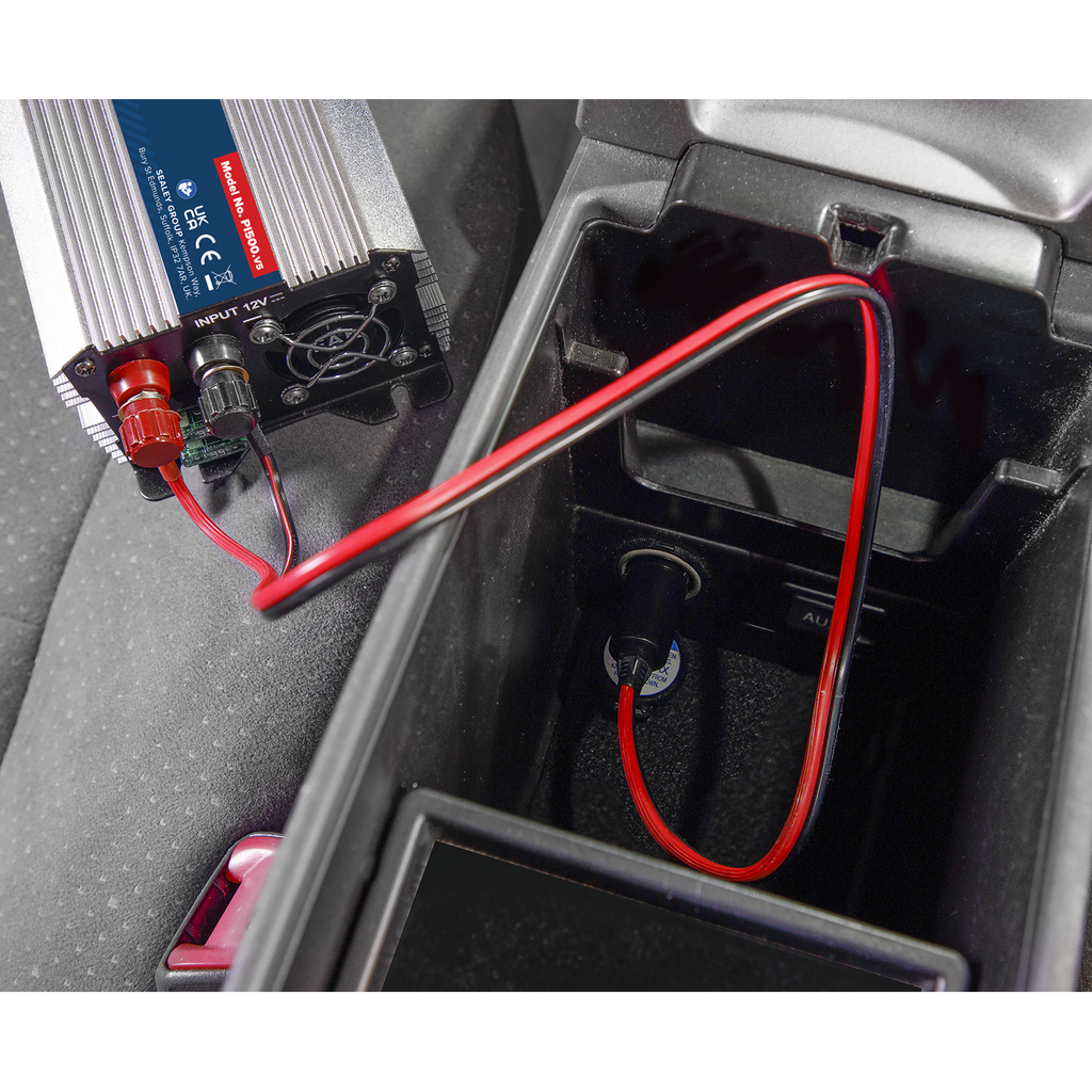 500W Modified Sine Wave Power Inverter 12V DC - 230V ~ 50Hz PI500