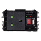 500W Modified Sine Wave Power Inverter 12V DC - 230V ~ 50Hz PI500