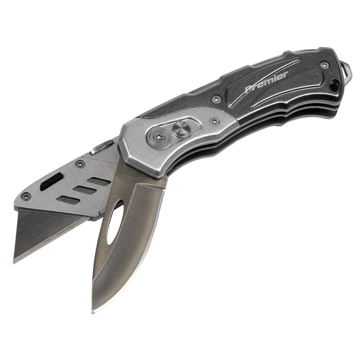Locking Pocket Knife Twin-Blade PK37