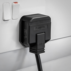 13A Heavy-Duty Rewirable Plug - Black PL/13/3S