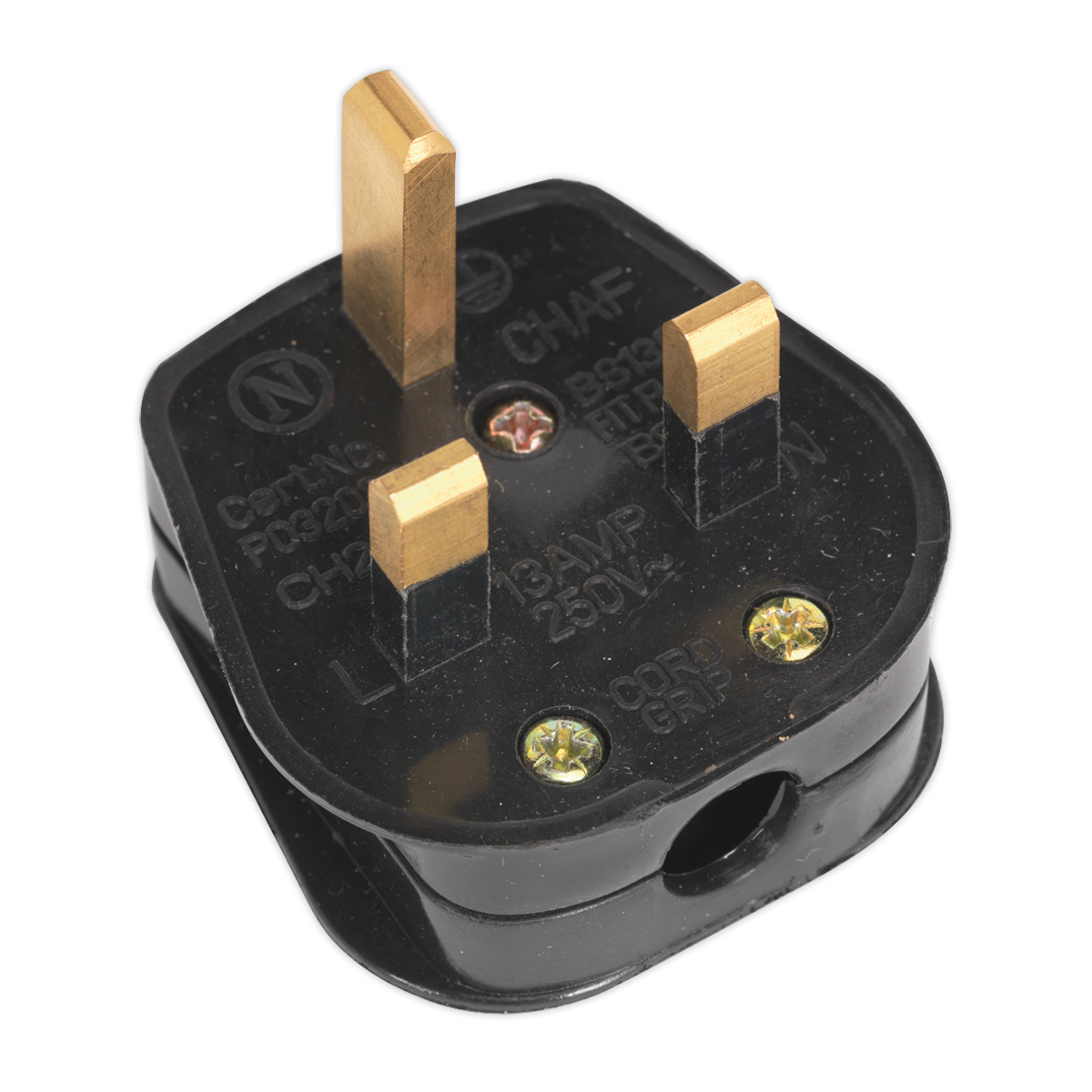 13A Plug - Black PL13/320S