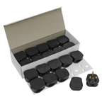 13A Plug, Black - Pack of 20 PL13/320