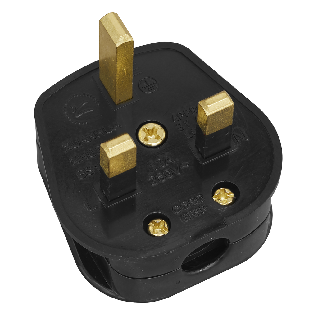 13A Plug, Black - Pack of 20 PL13/320