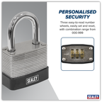 Steel Body Combination Padlock 40mm PL301C