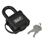 54mm Steel Body Weatherproof Padlock PL302W