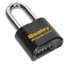 Steel Body Combination Padlock Long Shackle 62mm PL603L