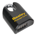 Steel Body Combination Padlock Shrouded Shackle 62mm PL603S