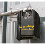 Steel Body Combination Padlock Shrouded Shackle 62mm PL603S