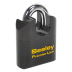Steel Body Combination Padlock Shrouded Shackle 62mm PL603S